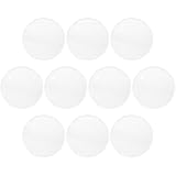 Vaguelly 10 Stück 37mm Vr Brillenlinsen aus Acryl Lichtundurchlässig Klar Blendfrei Ersatz für 3D Vr Headset Zubehör