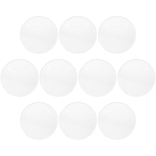 FELTECHELECTR 10 Lentes VR Biconvexas No Esféricas de 37 Mm, Lentes de Repuesto Acrílicas Bloqueo de Luz para Gafas de Realidad Virtual, Accesorios Compatibles para Uso en Juegos y VR