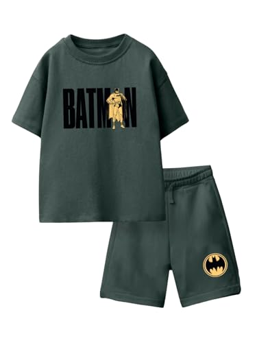 Image of Nap Chief Kids Cotton Official Superheros Co ord Sets for Boys & Girls, T Shirt and Shorts for Casual Wear