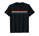 Dieses LGBTQI Regenbogen CSD/Pride T-Shirt lässt dich aus der Menge hervorstechen.