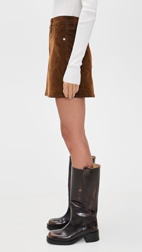 DAZE Women's Velveteen Stash Skirt4