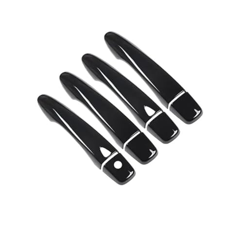 Accesorios de estilo Nissan X-Trail T32 MK3: cubiertas de manijas negro brillante