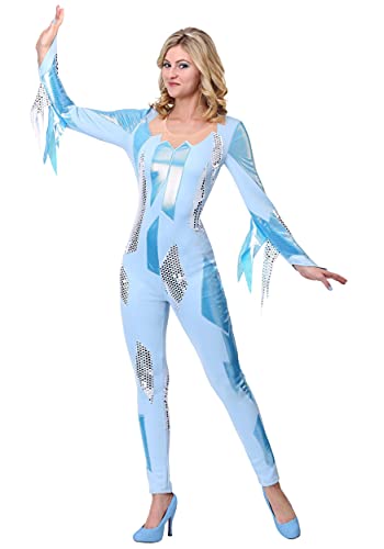 Fun Costumes Women's Blades of Glory Ice Jumpsuit Costume - Blue, Large