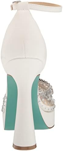 Betsey Johnson Women's Cher Pump, White Smooth, 8.5 | Image 2