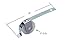 C.R. LAURENCE B681 CRL 1" Nylon Sliding Screen Door Spring Tension Roller for Academy Doors