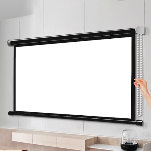 Pantalla Manual para Proyector 72 Pulgadas 4:3