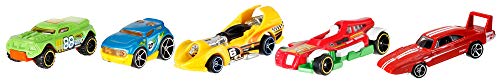 Hot Wheels Cocodrilo Destructor, Pista de Coches de Juguete (Mattel FTB67), Exclusivo en Amazon & Pack de 5 vehículos, Coches de Juguete (Modelos Surtidos) (Mattel 1806)