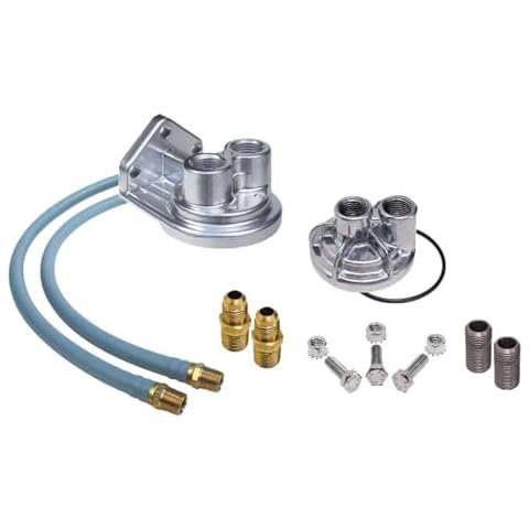 Trans-Dapt Performance Oil Filter Relocation Kit Cover
