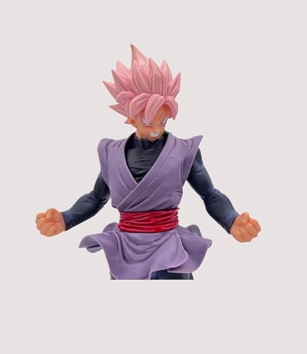Image of Awestuffs Large Action Figure Limited Edition Figure Toy Statue Merchandise for Anime Lovers (Super Saiyyan Rose) (18 cm)