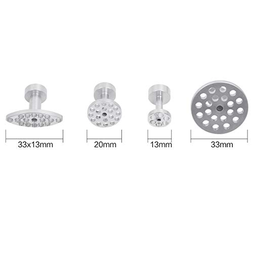 Whdz Paintless Dent Repair Tool 8Pcs Aluminum Glue Puller Tabs Paintless Dent Repair Hail Removal Tool #TOP4