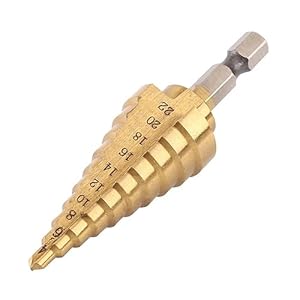 Shallho 4-22mm Stufenbohrer Titan Spiralbohrer