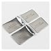 SONGHONG Sheng yu Pian Stainless Steel Interior Door Handle Cover Switch Trims Fit for Toyota Land Cruiser 200 LC200 FJ200 2016 2017 2018 2019 (Color Name : 16pcs Black)