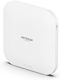 NETGEAR Cloud Managed Wireless Access Point (WAX620) - WiFi 6 Dual-Band AX3600 Speed | Up to 256 Client Devices | 802.11ax | Insight Remote Management | PoE+ Powered or AC Adapter (not Included)