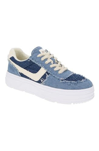 Image of BCBGeneration Katina Platform Sneaker, Denim