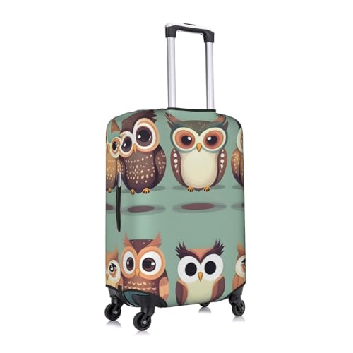 Housse de protection pour bagage valise propre sans rayure chouette