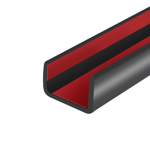 Protalwell Selbstklebender U-Profil Kantenschutz 6m