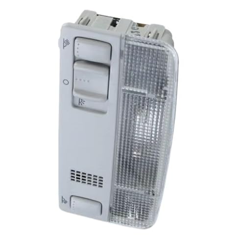Luz de lectura para coche Passat Touran Caddy plafón interior de techo gris recambio OEM 1TD947105