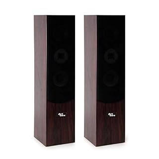 Evidence Acoustics Pack Enceintes HiFi/Home-Cinéma EA700-WAL – 2x500W PMPO – Bass Reflex 3 Voies – Noyer – Câble 5M - Les Beatles, Paul McCartney, John Lennon, RIngo Starr, George Harrison