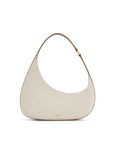 JW PEI Women's Harlee Shoulder Bag - Brown Canvas