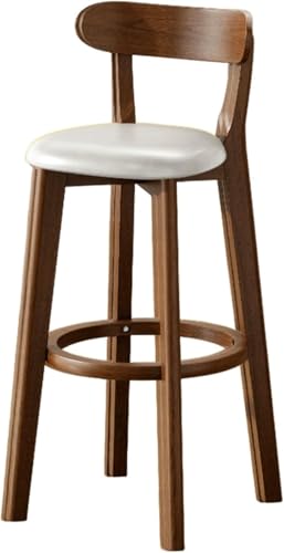 Tabourets de bar de cuisine gris avec repose-pieds pour îlot central