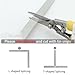 Coengwui Peel and Stick Metal Molding Trim, Self-Adhesive Stainless Steel for Wall, Fireplace, Mirror Edging and Craft Decoration (Glossy Silver, 20ft x 0.6in)