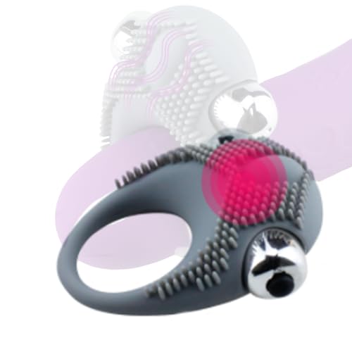 Anillo vibrador de silicona HUNTVE ideal para noches en pareja