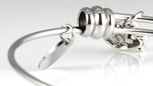 Lady Bug Bracelet For Women | Ladybugs Jewelry Hypoallergenic Stainless Steel Bangle For Sensitive Skin Great Lady Bug Bracelets And Ladybug Things For Women And Ladybug Charm Bracelet For Women #TOP7