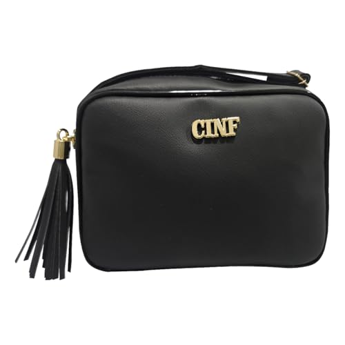 Bolsa Feminina Alça Transversal Ajustável Tira colo De Lado (Preta)