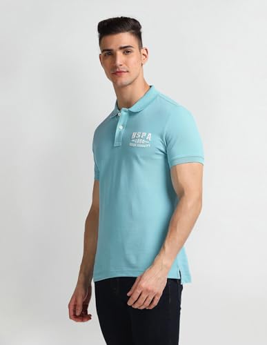 Image of U.S. Polo Assn. Men's Solid Regular Fit Polo Shirt