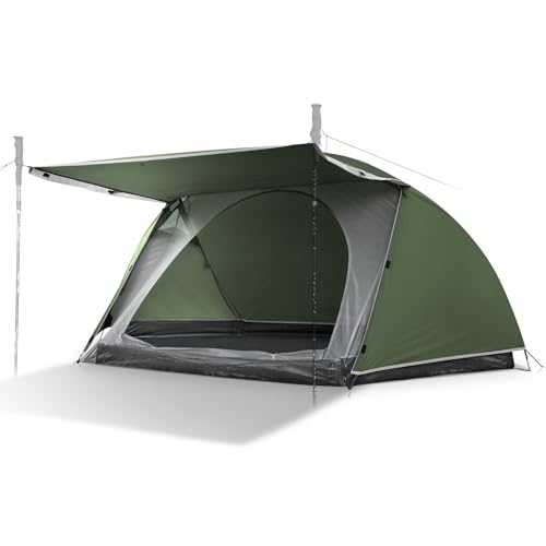 Zelt, Campingzelt für 1-2 Personen, Ultra-leicht Kuppelzelt, Schneller...