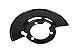 ACDelco 25907222 GM Original Equipment Front Passenger Side Brake Dust Shield