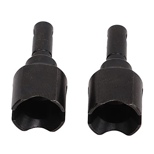 2pcs RC Diff Outdrives Steel Accurate RC Differential Cups for 1/7 1/8 Series (Black)