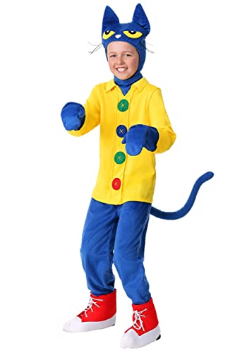 Disfraz Pete the Cat para niños unisex azul