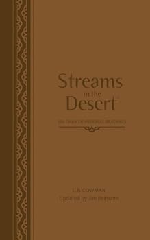 Imitation Leather Streams In The Desert by Zondervan (Sep 22 2008) Book