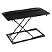 Standing Keyboard Tray Keyboard Stand, Adjustable Height, Laptop Desk for Ergonomic Sit Stand Workstations with Wrist Rest, 26.77x11.81 in