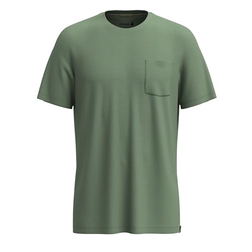 Smartwool Men's Merino Hemp Blend Pocket Tee (Regular Fit)