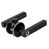 HARFO HL1 Fingerprint Keyless Smart Door Lock, Perfect for Office & Home (Black Circular)