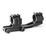 Tamaño general de anillo: 30 mm Altura de la línea central-31 mm Hecho de aleación de aluminio extruido 6061 anodizado negro mate acabado MATTINING Ajuste de accesorios: dos tuerca hexagonal altura de montar (desde la parte superior del riel base hasta la parte inferior del soporte de anillo): 18 mm