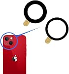 MMOBIEL Caméra arrière Verre compatible avec iPhone 13/13 Mini 2021 Verre à caméra avec pinces à adhésifs à double face et vêtements inclus