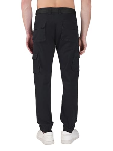 Image of Urban Legends Cargos for Men || Men's Cotton Regular Fit Cargo Joggers with 6 Pockets || Casual Pants || (UL-1R6)