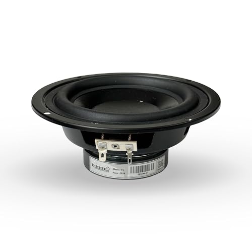 Image of 5.25 Inch Midrange Speakers - Hi-Fi Driver 4 Ohms 30 Watts Speaker for High-End Audio Music Systems, Cars & DIY Projects (2 Pcs)