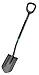 Price comparison product image GARDENA ErgoLine Pointed Spade: Garden spade of high-quality steel for turning over and removing soil, with foot rest and ergonomic D handle(17012-20)