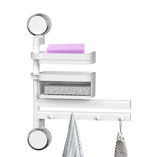 Porte-serviettes de salle de bain avec crochets pour chambre