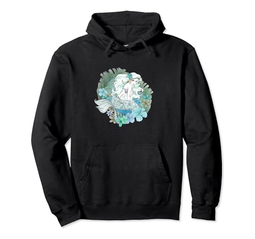 Hoodie Ariel Disney imprimé floral pour un look décontracté de week-end