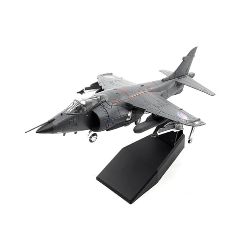 Modelo Harrier Jump Jet 1:72 avión de combate militar diecast de metal coleccionable