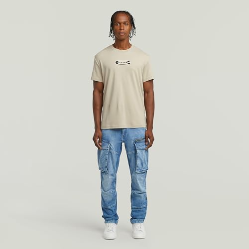G-STAR Herren Rovic Zip 3D Regular Tapered Denim Jeans, Blau (Antique Faded uniform Blue D23077-D761-H150), 26W / 32L – Ansicht 4