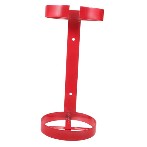 GETAJGHSD Support Métallique Porte-extincteur Mural 5-6 Kg en Fer, Robuste et Polyvalent, Adapté Bateaux et Véhicules, Fixation Sécurisée Pratique, Installation Facile, Accessoires Inclus