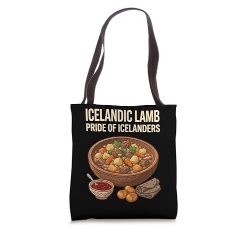 Icelandic Lamb Stew Kjötsúpa Pride of Icelanders Tote Bag
