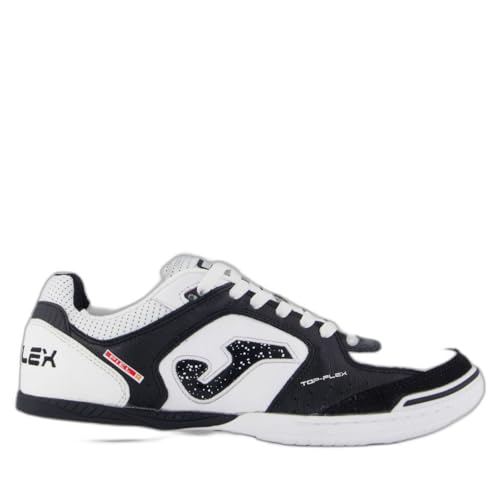 Chuteira de Futsal Joma Top Flex Branco/Preto Tamanho 42