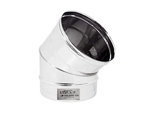 Gomito 90° Per Canna Fumaria - Acciaio Inox, DN 250, Per Installazioni Camini E Stufe - Foto 4